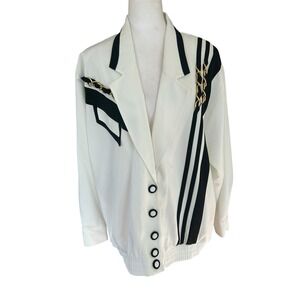 St Germain Paris Vintage Oversized Jacket Sz M